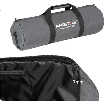 AMBITFUL Zhijie 50cm Фотосумка для штатива, сумка для вспышки, студийная сумка, большая, средняя, маленькая, портативная сумка для хранения, утолщенная сумка для штатива, сумка для уличного освещения, портативный кейс