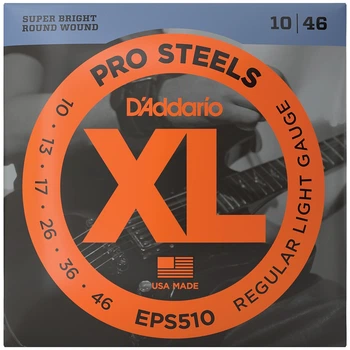 Струны DAddario EPS510 XL ProSteels 10-46 Regular Light
