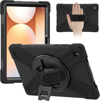 Etui 4smarts Rugged Case Grip do Samsung Galaxy Tab A11 Black (541749)