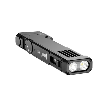 Багатофункціональний ручний ліхтар Wuben X5 Black з УФ світлом 2Вт 365 нм та зеленим лазером класу 3R