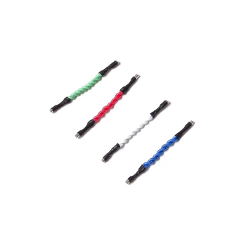 Набор из 4 кабелей для подключения картриджей TONAR Copper OFC 7N Headshell Wire art 5434 (арт. 238005)