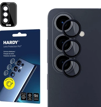 Захисне скло 3MK Hardy Lens Protection Pro do Samsung Galaxy S26 Black (5903108706766)