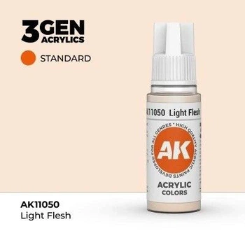 Акрилова фарба LIGHT FLESH – STANDARD / СВІТЛА ШКІРА Acrylic paint