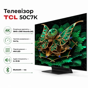 Телевизор TCL 50C7K (m482100)