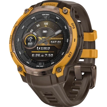 Смарт-часы Garmin Instinct Crossover AMOLED Bronze/Sunburst (010-03398-01) [172568]
