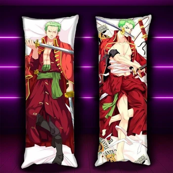 Дакімакура 150х50 см Зоро Трафальгар Ван Піс Trafalgar One Piece Roronoa Zoro тільки Наволочка з принтом
