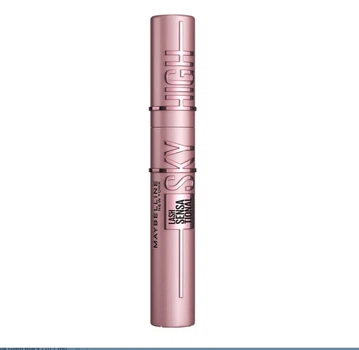 Черная тушь для ресниц с гибкой силиконовой щеточкой Maybelline Lash Sensational Sky High Very Black (7.2 мл)