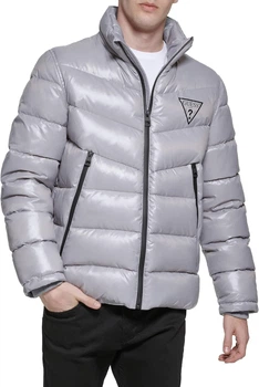 Куртка зимняя мужская Guess M 111AN188 Silver