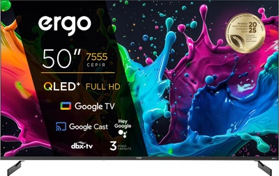 Телевізор Ergo QLED 50" 50JFQ7555