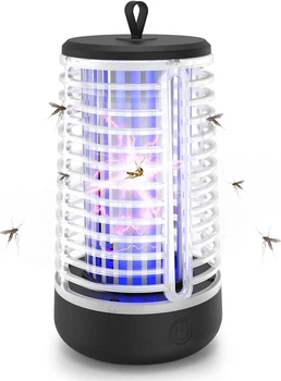 USB лампа-пастка от комаров мух и насекомых с UV-светом