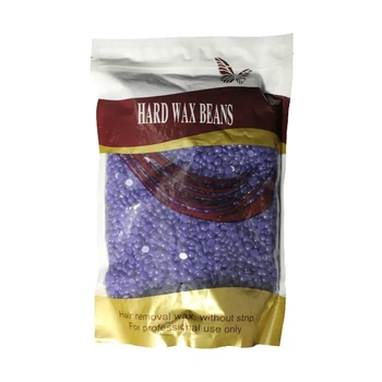 Плівковий віск у гранулах 1000 г Hard wax beans Лаванда