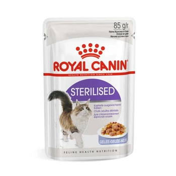 Вологий корм для дорослих стерилізованих котів Royal Canin Sterilised in Jelly шматочки в желе, 85 г