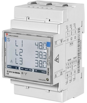 Розумний лічильник електроенергії Carlo Gavazzi 3-фазний 363484 (8030956070200)