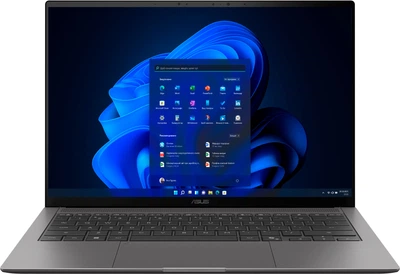 Ноутбук ASUS Zenbook S14 UM5406GA-SW182X (90NB17G3-M00790) Antrim Gray + фирменный чехол и мышка