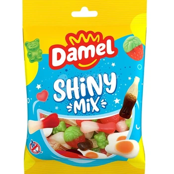 Желейні цукерки Damel Shiny Mix без глютену 80 г (8411500117129)