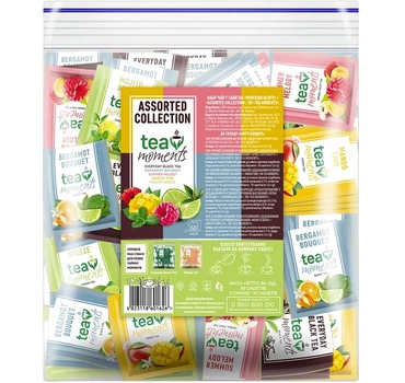 Набор чая Tea Moments Assorted Collection 50 сашетов 5 вкусов по 10 шт