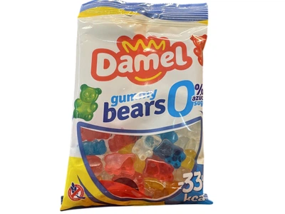 Жувальні цукерки Damel Gummy Bears Ведмедики без цукру та без глютену 90 г (8411500115385)