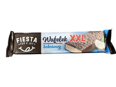 Вафлі Fiesta XXL зі смаком кокосу 50 г (5905999154060)