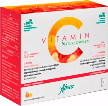 Suplement diety Aboca Vitamin C Naturcomplex 20 saszetek (8032472020653)