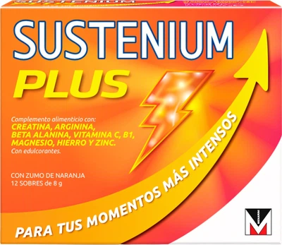 Мультивітаміни Menarini Sustenium Plus 12 пакетів (8437010967474)