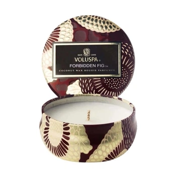 Ароматическая кокосовая свечка Voluspa Tiny Coconut Wax Candle Forbidden Fig (25 g)
