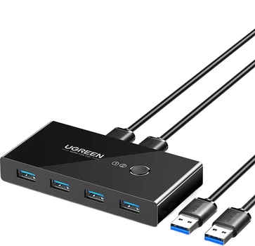 KVM-перемикач UGREEN 30768 4-портовий USB