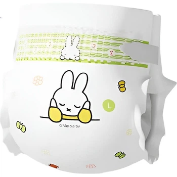 Подгузники Solove Miffy Core Breathable XXL, 66 штук (для детей от 15 кг), тонкие и удобные подгузники в коробке.
