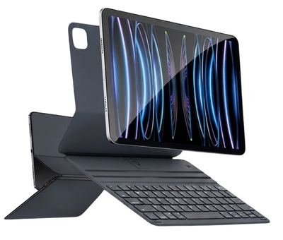 Чехол-клавиатура Smorss магнитный для iPad 2025/10-го поколения