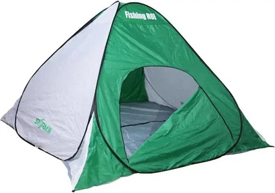 Намёт Fishing ROI Storm-3 зимний для рыбалки Oxford 150D до -35C быстроскладной white-green
