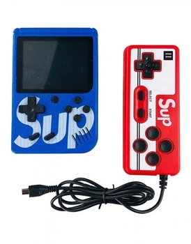 Портативна ігрова Ретро приставка Dendy Sup M3 Game Box Retro на 400 ігор з джойстиком 8Bit, Денді, SEGA
