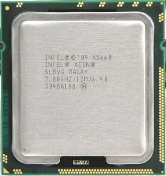 Процессор Intel Xeon Westmere X5660 6x2.80-3.20GHz 12M Cashe 6.4GT\s LGA1366 95W Б/У