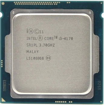 Процессор LGA1150 4 Gen Intel Core i3 4170 4x3.70GHz 3M Cashe 54W Intel HD Graphics 4400 SR1PL Б/У