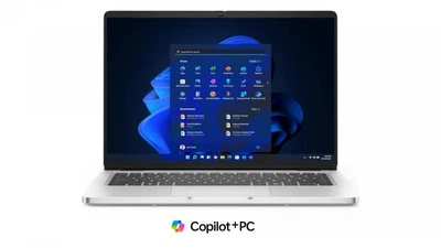 Ноутбук Dell Pro 14 Plus (BTO606_PB14255_EMEA_400nit), AMD Ryzen AI 7 Pro 350 / 14" / RAM 32 ГБ LPDDR5X / SSD 1 ТБ / AMD Radeon 860M / Windows 11 Pro / Сріблястий