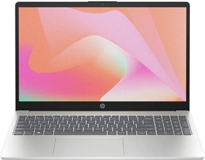 Ноутбук HP 15.6" 15-fd0180ua (FHD IPS) /Intel 7-150U /24GB /F1TB /UMA /DOS /сріблястий