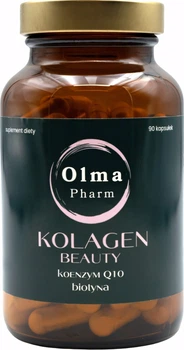 Suplement diety Olma Pharm Kolagen Beauty z koenzymem Q10 i biotyną 90 kapsułek (5904474880630)