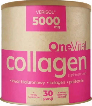 Suplement diety Onesano Collagen OneVital Wiśnia 198 g (5905567565243)
