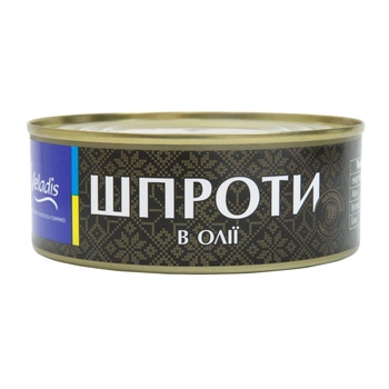 Шпроти в олії ТМ Veladis, 240 г
