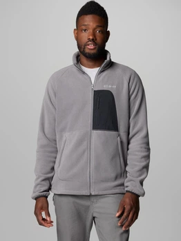 Bluza męska rozpinana streetwear polarowa Columbia Rapid Expedition II Full Zip Fleece 2113951023 M Szara (195981692198)