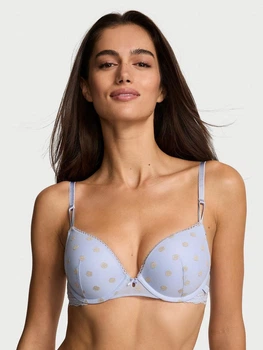 Бюстгальтер с Push-Up с косточками Victoria's Secret 27203186 70B Голубой (2887596581)