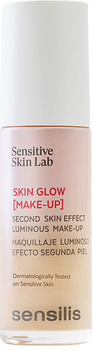 Baza pod makijaż Sensilis Skin Glow Makeup 03 Sand rozświetlająca 30 ml (8428749000211)