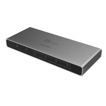 Переходник j5create HDMI сигналу JDSH814-N, на 4 порти HDMI v. 2.1 (JDSH814-N)