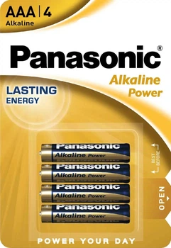 Батарея Panasonic ALKALINE POWER AAА BLI