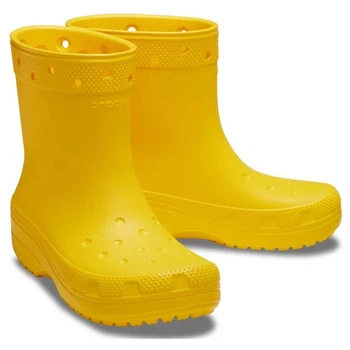 Дитячі крокси гумові чоботи Crocs Classic Rain Boot Yellow (27/28, жовтий)