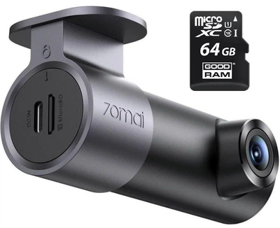 Відеореєстратор Xiaomi 70Mai M310 PRO 2K (M310 PLUS 2K) Smart Dash Cam CN українська прошивка + чохол та MicroSD 64gb UHS-1