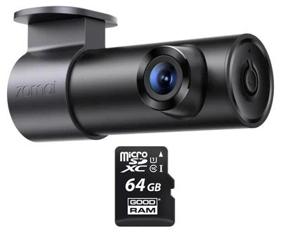 Видеорегистратор Xiaomi 70Mai M310 PRO 3K (M310 PLUS 3K) Smart Dash Cam CN українська прошивка + чехол и MicroSD 64gb UHS-1