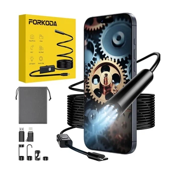 Камера-эндоскоп FORKODA 1920P HD 6,9 мм 5 метров IP67