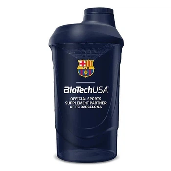 Шейкер BioTech FC Barcelona Shaker, 600 мл - Blue