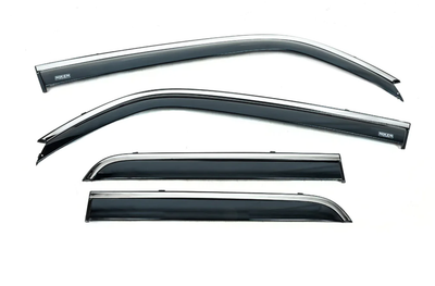 Дефлектори вікон (з хром молдингом) Toyota 4Runner 2009- 4шт Niken 047ty350201