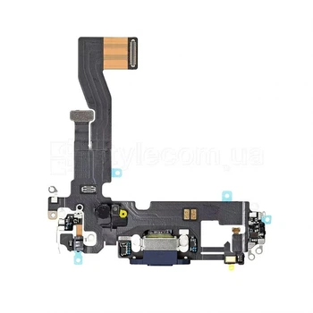 Шлейф для Apple iPhone 12 роз'єм живлення Original Quality синій