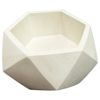 Гіпсове кашпо "Великий багатогранник" GK-10-polyhedron